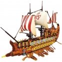 Lean Toys Konstruktors - Senās Romas Kuģis, 2073 daļas Lean Toys Konstruktors - Senās Romas Kuģis, 2073 daļas