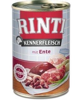 RINTI Kennerfleisch Утка Взрослый 400 g