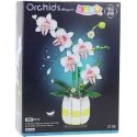 Lean Toys Konstruktors Orchidēja Podā 616 detaļas Lean Toys Konstruktors Orchidēja Podā 616 detaļas