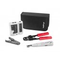 Lanberg KIT DE HERRAMIENTAS PARA REDES NT-0301 - TESTER - PELACABLES - CRIMPADORA - HERRAMIENTA DE I Lanberg KIT DE HERRAMIENTAS PARA REDES NT-0301 - TESTER - PELACABLES - CRIMPADORA - HERRAMIENTA DE I