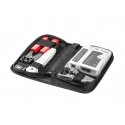 Lanberg KIT DE HERRAMIENTAS PARA REDES NT-0301 - TESTER - PELACABLES - CRIMPADORA - HERRAMIENTA DE I Lanberg KIT DE HERRAMIENTAS PARA REDES NT-0301 - TESTER - PELACABLES - CRIMPADORA - HERRAMIENTA DE I