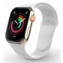 Swissten Silicone Band for Apple Watch 42-44mm White - 8595217477162 Ремешок часов