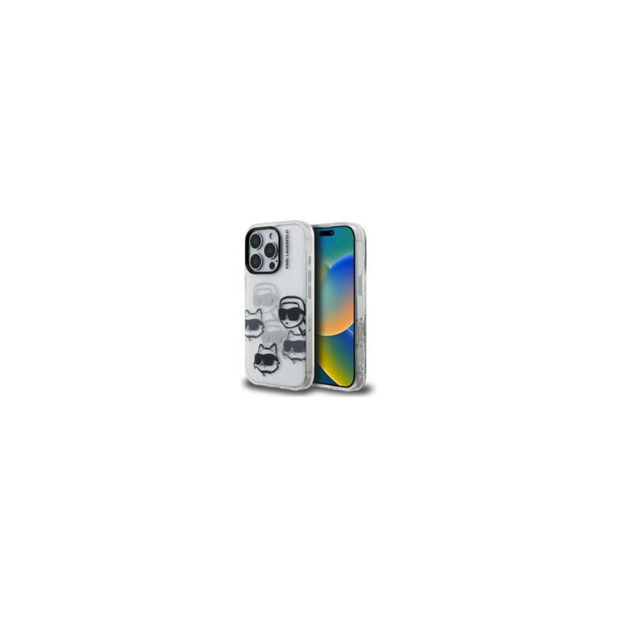 Karl Lagerfeld IML zīmējums grafika iPhone 16 Pro – 2