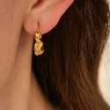 Troli Susukto design gold-plated earrings Troli Susukto design gold-plated earrings