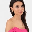 Troli Susukto design gold-plated earrings Troli Susukto design gold-plated earrings