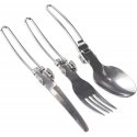 MEVA Camping cutlery, kettle, pot, frying pan, cutlery, set for 2 persons MEVA Camping cutlery, kettle, pot, frying pan, cutlery, set for 2 persons