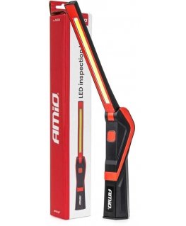 LED COB -tarkastuslamppu magneetilla 5W 2600mAh 500lm amio-04504