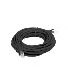 Lanberg PCU5-10CC-0500-BK tinklo kabelis Juoda 5 m Cat5e U/UTP (UTP)