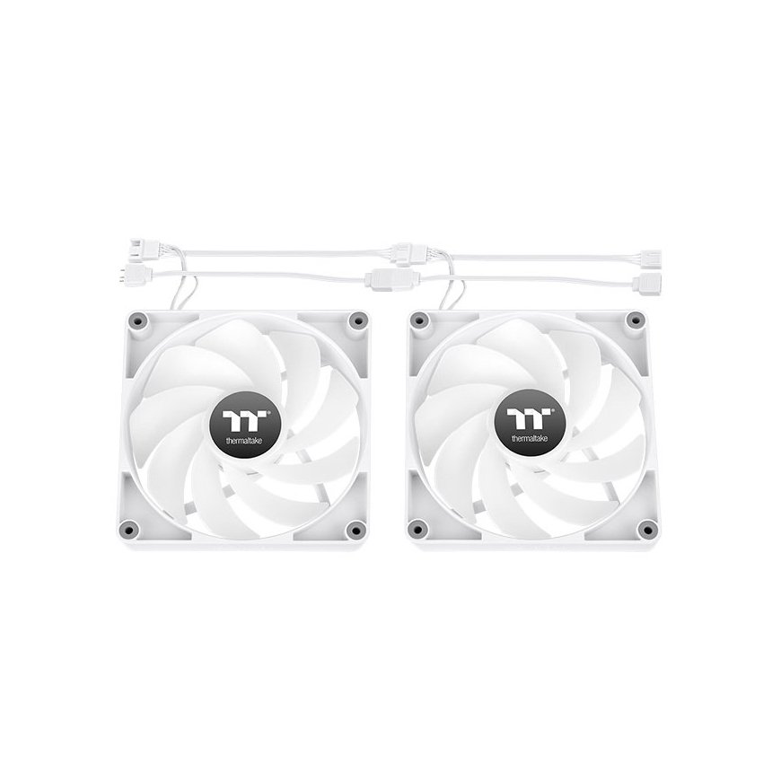 Thermaltake CT120 Reverse ARGB Computer case Fan 12 cm White 2 pc(s) – 3
