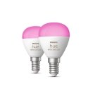 Philips Hue White and colour ambience Blizgesys – E14 išmanioji lemputė – (2 pakuotės) Philips Hue White and colour ambience Blizgesys – E14 išmanioji lemputė – (2 pakuotės)