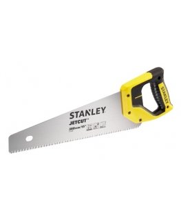 Stanley 2-15-281 rankinis pjūklas 38 cm Juoda, Nerūdijančiojo plieno, Geltona