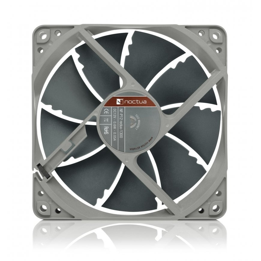 Noctua NF-P12 redux-1300 Suoritin Tuuletin 12 cm Harmaa – 3