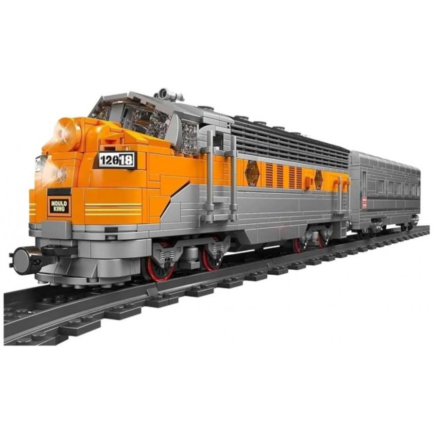 Lean Toys Remote Controlled Train Set with Tracks, 1751 Pieces – 3