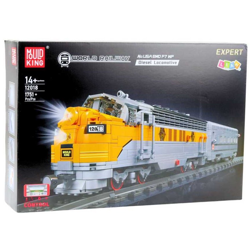 Lean Toys Remote Controlled Train Set with Tracks, 1751 Pieces – 5