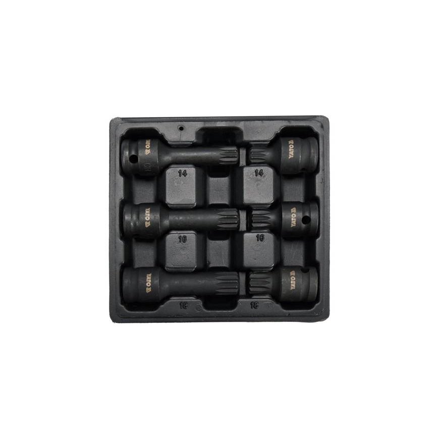 Yato YT-10652 бита для отверток 6 шт