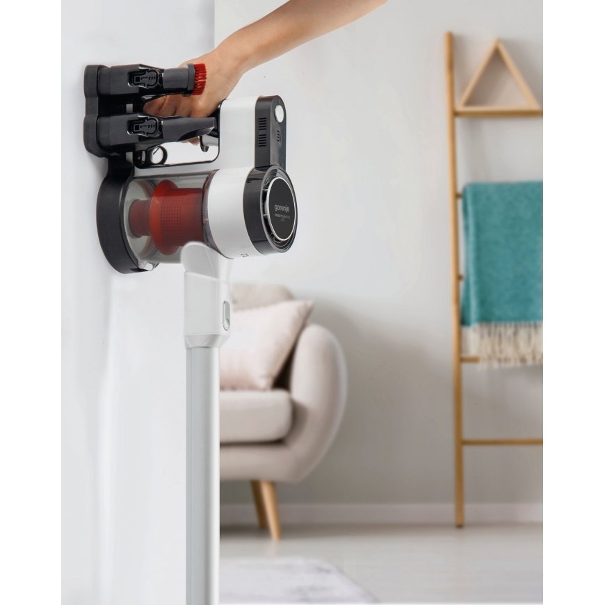 Gorenje SVC216FMLW Вертикальный пылесос Аккумулятор Cухой HEPA Без мешка 0,5 L 135 W Черный, Белый – 3