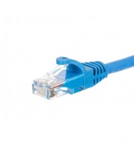 Netrack patch cable RJ45, snagless boot, Cat 5e UTP, 2m blue