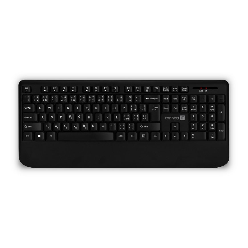 Connect IT CKM-7800-CS tastatūra Pele iekļauta Birojs RF Bezvadu Čehu, Slovāku Melns – 5