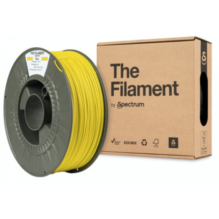 Spectrum Filaments TF-24011 печатный материал для 3D-принтеров Полилактид (ПЛА) Желтый 1 kg