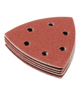 Makita D-58590 Delta-Schleifpapier Holz K80 10 vnt Šlifavimo plokštė