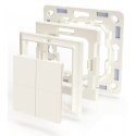 Shelly BLU Wall Switch 4 šviesos jungiklis Plastikas Dramblio kaulo Shelly BLU Wall Switch 4 šviesos jungiklis Plastikas Dramblio kaulo