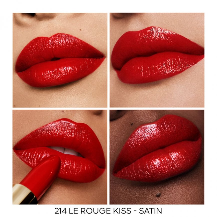 Guerlain Rouge G Satin Refill 3,5 g 214 Le Rouge Kiss „Satin“ – 4