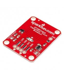 Touch button AT42QT1010, SparkFun module SEN-12041