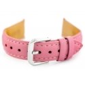 Pacific Pink W94 leather watch strap - pink - 14mm Pacific Pink W94 leather watch strap - pink - 14mm