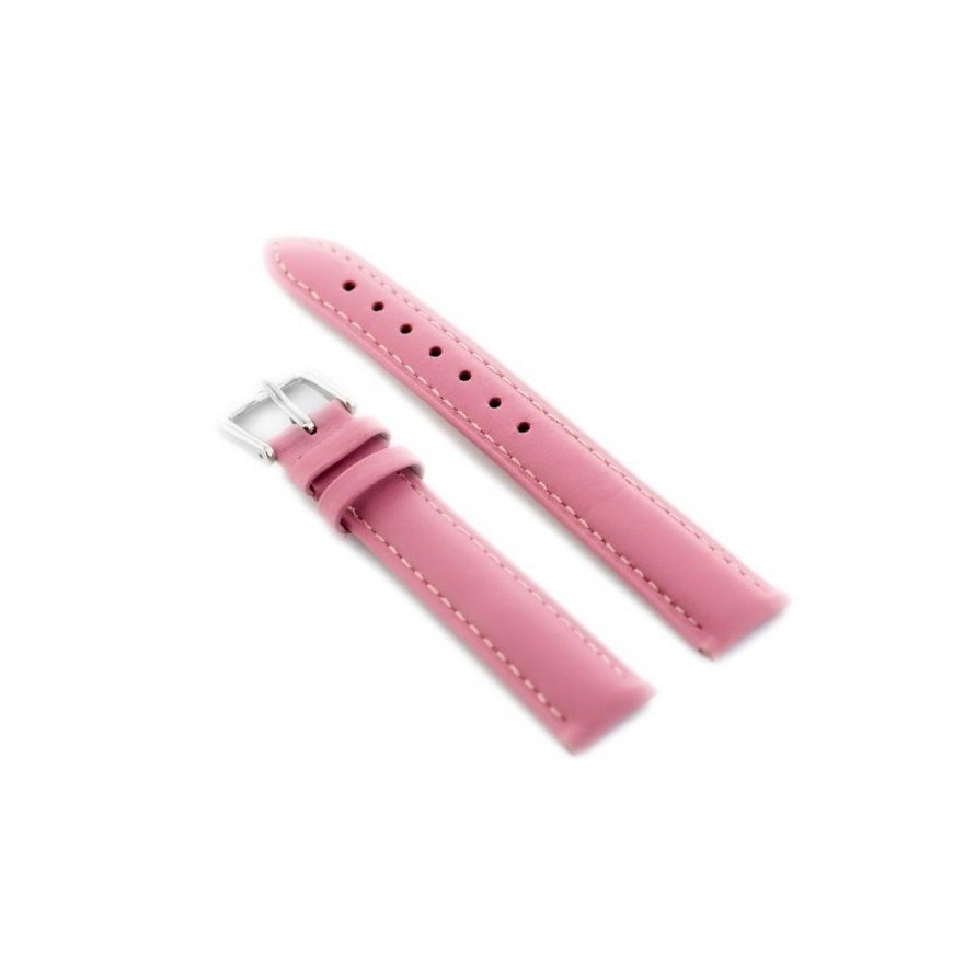 Pacific Pink W94 leather watch strap - pink - 14mm – 2