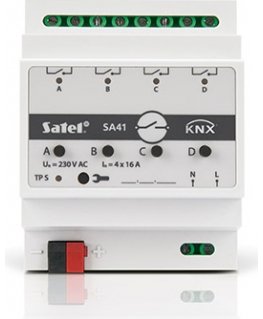 Satel KNX-SA24 DIN-kiskokiinnitys Kytkevä toimilaite 8 kanavaa