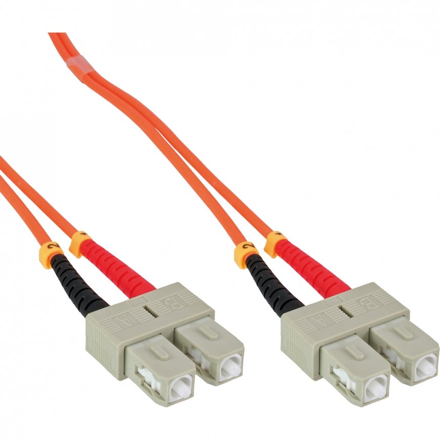 InLine 83575 InfiniBand- ja kuituoptiikkakaapeli 7,5 m Oranssi