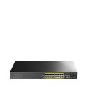 Cudy GS2018PS2 Hallittu L2 Gigabit Ethernet (10/100/1000) Power over Ethernet -tuki 1U musta Cudy GS2018PS2 Hallittu L2 Gigabit Ethernet (10/100/1000) Power over Ethernet -tuki 1U musta