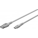 Goobay 74530 USB cable USB 2.0 1 m USB C USB A White Goobay 74530 USB cable USB 2.0 1 m USB C USB A White