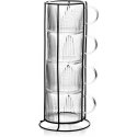 Allesken PETER Komplet 4 puodelių ant stovo 350ml Allesken PETER Komplet 4 puodelių ant stovo 350ml