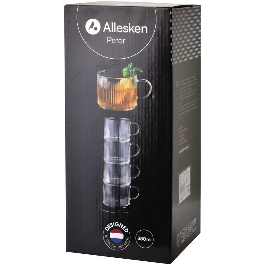 Allesken PETER Komplekts 4 krūzēm uz statīva 350ml – 3