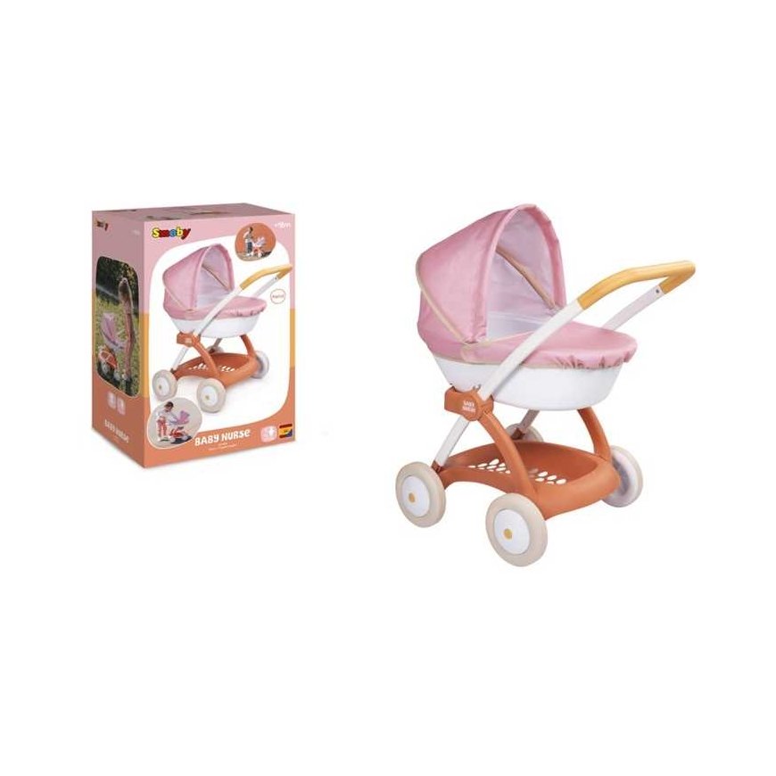 SMOBY Baby Nurse dziļais ratiņš 254124