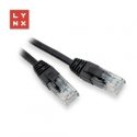 LYNX UTP patch cable Cat5e, PVC, CCA, 20m, black LYNX UTP patch cable Cat5e, PVC, CCA, 20m, black