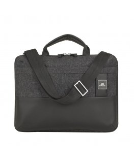 Rivacase 8823BLACKMELANGE sülearvutikott 33,8 cm (13.3") Portfell Must