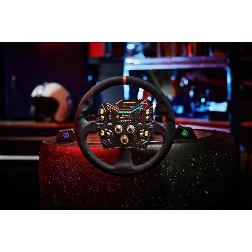 Asetek SimSports GT Rim - Round Comfort+ Ralliratti – 3