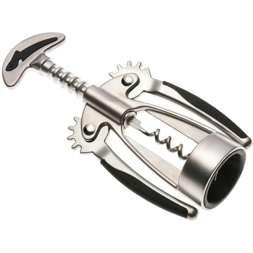 King Hoff KINGHoff stainless steel wine opener with non-slip handles, KH-3407 – 5