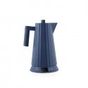 Water kettle Plisse Alessi, blue