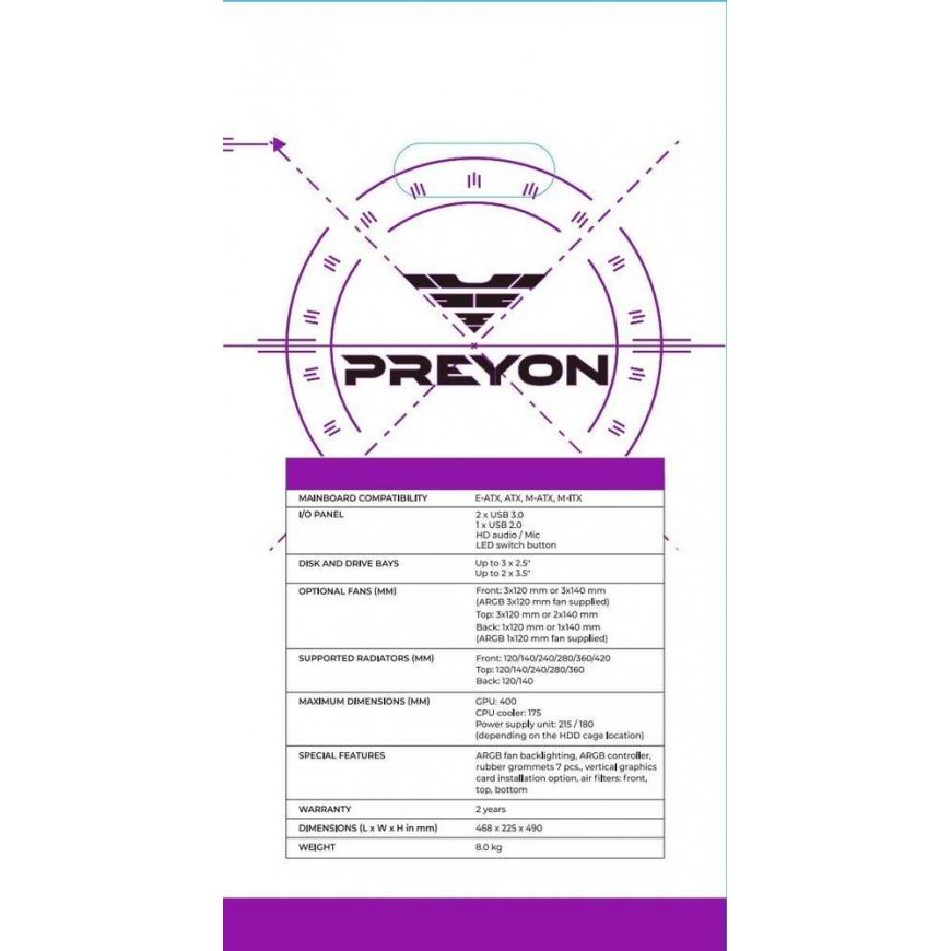 Butas PREYON Nest Meshy + (PrENMP04B) – 2