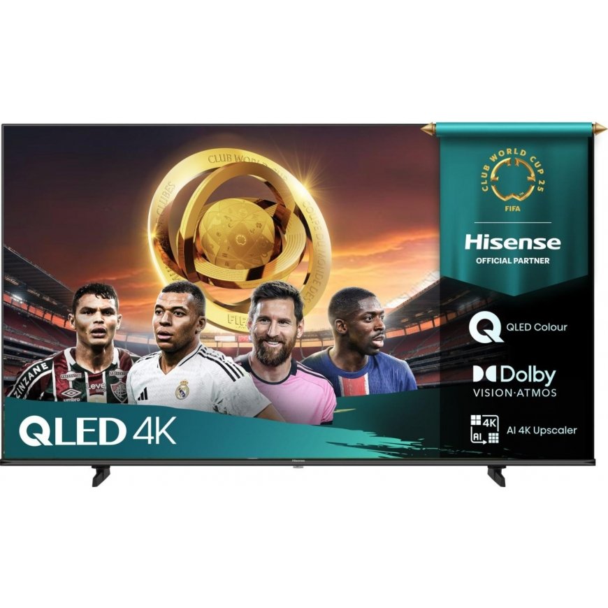 Hisense 75E77Q 190,5 cm (75") 4K Ultra HD Viedtelevizors Wi-Fi Melns
