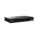 Tenda TEG1110PF-8-120W сетевой коммутатор Неуправляемый Gigabit Ethernet (10/100/1000) Питание по Et Tenda TEG1110PF-8-120W сетевой коммутатор Неуправляемый Gigabit Ethernet (10/100/1000) Питание по Et