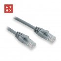 LYNX UTP patch-kaapeli Cat6, PVC, 0,5m, harmaa (pakkaus sisältää 10 kpl) LYNX UTP patch-kaapeli Cat6, PVC, 0,5m, harmaa (pakkaus sisältää 10 kpl)