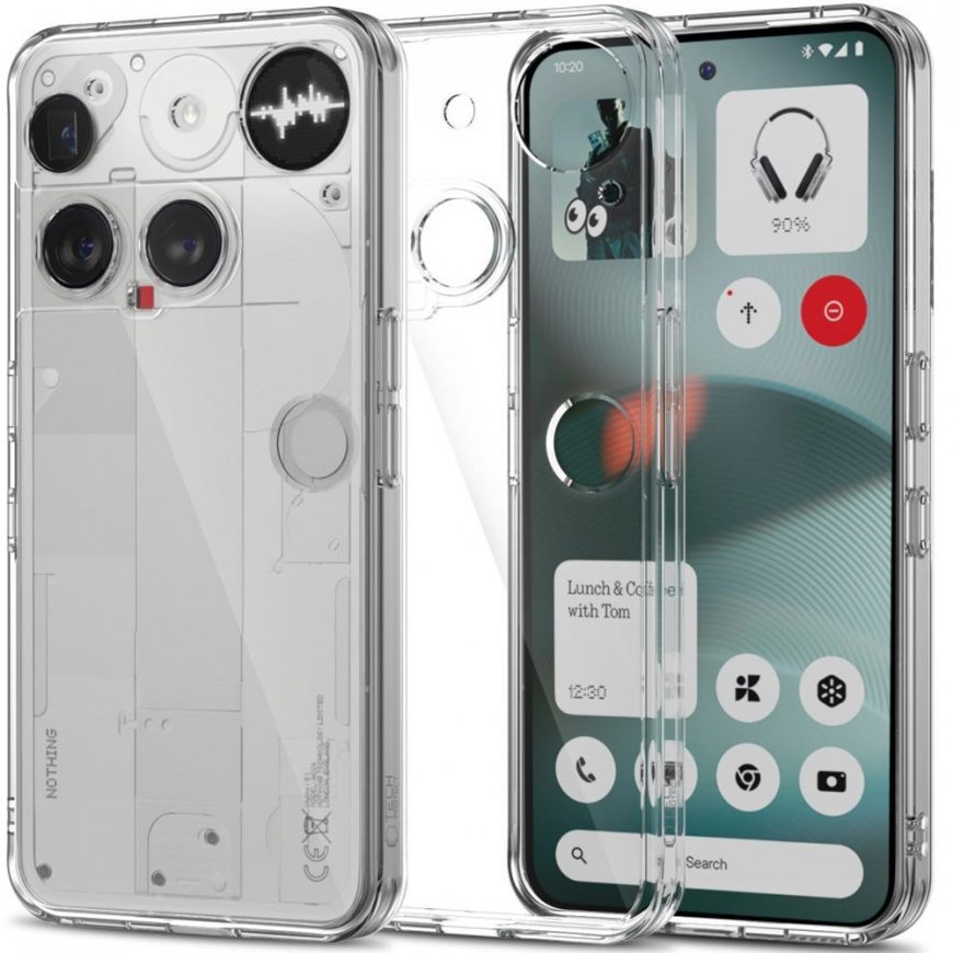 TECH-PROTECT FLEXAIR ГИБРИДНЫЙ ЧЕХОЛ NOTHING PHONE 3 ПРОЗРАЧНЫЙ – 2