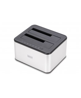 Digitus DA-71540-2 HDD/SSD dokkimisjaam USB 3.2 Gen 1 (3.1 Gen 1) Type-B Must, Valge