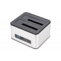 Digitus DA-71540-2 док-станция для накопителей USB 3.2 Gen 1 (3.1 Gen 1) Type-B Черный, Белый Digitus DA-71540-2 док-станция для накопителей USB 3.2 Gen 1 (3.1 Gen 1) Type-B Черный, Белый