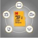 Atmintikaard Kodak mSD 128GB UHS-II U3 A1 V60 Ultra Pro EKMSDM128GUHS2V1K