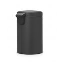 Brabantia 114182 roska-astia 20 L Pyöreä Muovi Harmaa Brabantia 114182 roska-astia 20 L Pyöreä Muovi Harmaa